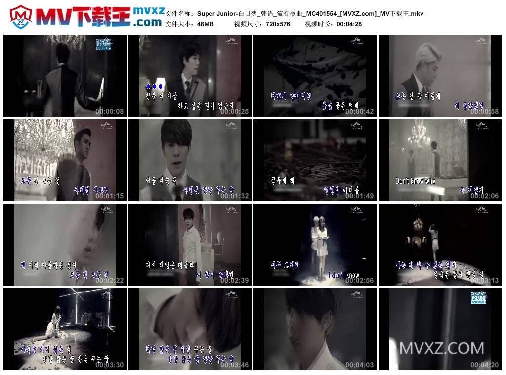 Super Junior-白日梦_韩语_流行歌曲_MC401554